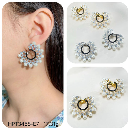 Silver Aura 925 Silver Earrings