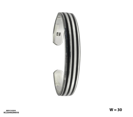 Modern Heritage: Handcrafted Men’s 925 Silver Kada